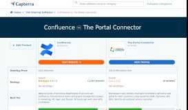
							         Compare Confluence vs The Portal Connector - Capterra								  
							    
