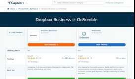 
							         Compare Dropbox Business vs OnSemble Intranet Portal - Capterra								  
							    