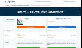 
							         Compare InitLive vs TRS Volunteer Management - Capterra								  
							    
