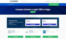 
							         Compare Outseta vs Gigya vs Agile CRM | Crozdesk								  
							    
