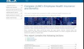 
							         Compare ULINE's Employee Health Insurance and Benefits ...								  
							    