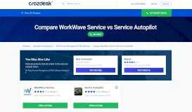 
							         Compare WorkWave vs Service Autopilot - Crozdesk								  
							    
