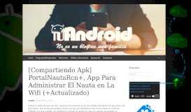 
							         [Compartiendo Apk] PortalNautaRcn+, App Para Administrar El Nauta ...								  
							    