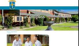 
							         Compass | All Saints' College Maitland								  
							    