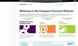 
							         Compass Group Pensions - Portal								  
							    