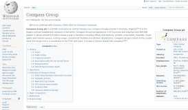 
							         Compass Group - Wikipedia								  
							    