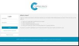 
							         Compass Member Portal - Healthx								  
							    