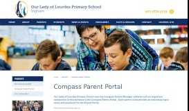 
							         Compass Parent Portal | Our Lady of Lourdes School, Ingham								  
							    