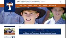 
							         Compass Parent Portal | St Clare's Catholic School, Burdell								  
							    