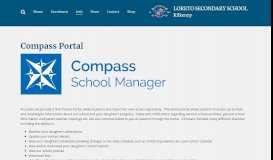 
							         Compass Portal | Loreto Secondary School, Kilkenny								  
							    