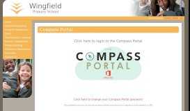 
							         Compass Portal - Wingfield Primary School								  
							    