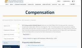 
							         Compensation and Payroll - UTC.edu								  
							    