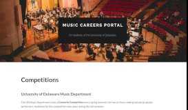 
							         Competitions | Music Careers Portal								  
							    