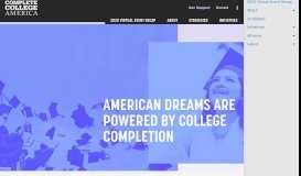 
							         Complete College America: Homepage								  
							    