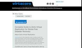
							         Complete Guide to Zerto Virtual Replication for Stress Free Disaster ...								  
							    