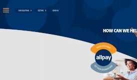 
							         Complete Payment Solutions | allpay								  
							    