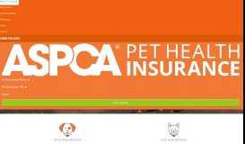 
							         Complete Pet Insurance Coverage | ASPCA® Pet Health ...								  
							    