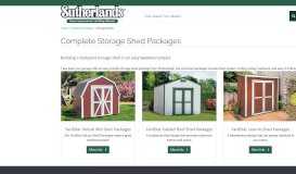
							         Complete Storage Shed Packages from Sutherlands								  
							    