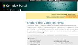 
							         Complex Portal - EMBL-EBI								  
							    