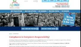 
							         Compliance – AgeWell New York								  
							    