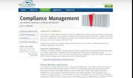 
							         Compliance Management - Valutrust								  
							    