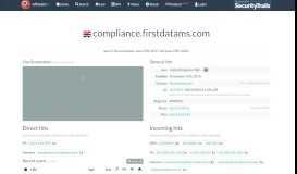 
							         compliance.firstdatams.com - urlscan.io								  
							    