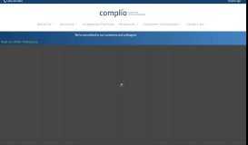 
							         Complio - Compliance & Immunization Management								  
							    