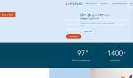 
							         ComplySci: Compliance Software for Complex & Small ...								  
							    