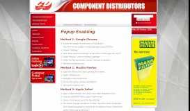 
							         Component Distributors: Supplying market leading brands of ...								  
							    