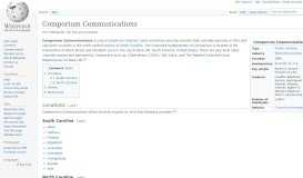 
							         Comporium Communications - Wikipedia								  
							    