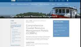 
							         Comprehensive Coastal Resource Management Portals (CCRMPs ...								  
							    