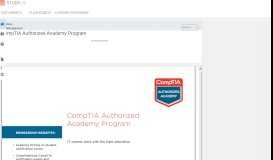
							         CompTIA Authorized Academy Program - studylib.net								  
							    