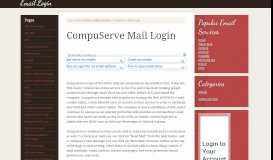 
							         CompuServe Mail Login – CS Email Sign In								  
							    