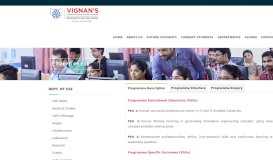 
							         Computer science & Engineering - VIGNAN's FOUNDATION for ...								  
							    
