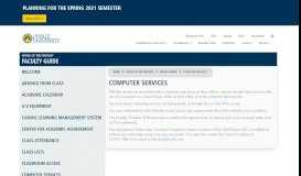 
							         Computer Services | Faculty Guide - La Salle University								  
							    