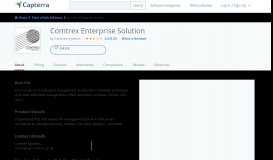 
							         Comtrex Enterprise Solution Reviews and Pricing - 2020								  
							    