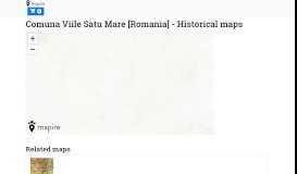 
							         Comuna Viile Satu Mare [Romania] | Mapire - The Historical Map Portal								  
							    