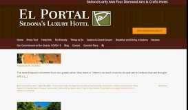 
							         Concierge Services Sedona – El Portal Sedona Hotel								  
							    