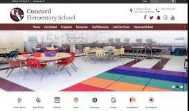 
							         Concord Elementary School: Home								  
							    