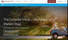 
							         Concord Group Insurance								  
							    