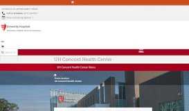 
							         Concord Health Center | University Hospitals | Cleveland, OH ...								  
							    