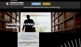 
							         Concord Law School Legal Library Online								  
							    