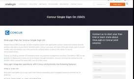 
							         Concur Single Sign On (SSO) - Active Directory Integration ...								  
							    