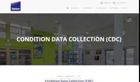 
							         Condition Data Collection - Barker Associates								  
							    