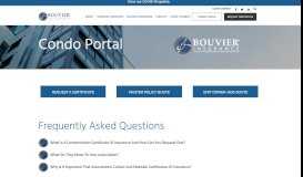 
							         Condominium Portal – Bouvier Insurance								  
							    