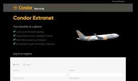 
							         Condor - Extranet Login								  
							    