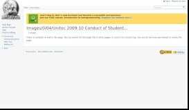 
							         Conduct of Student Research - draft - WikiEducator								  
							    