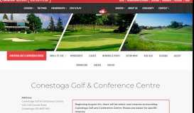 
							         Conestoga Golf & Conference Centre - GolfNorth								  
							    