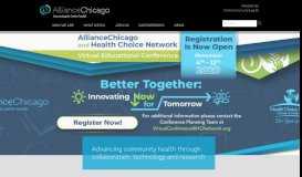 
							         conference - Alliance of Chicago								  
							    