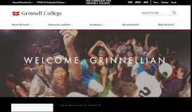
							         Congratulations, Grinnellian | Grinnell College								  
							    